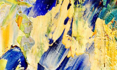 El çizimi. Soyut sanat arkaplanı. Renk dokusu. Modern, çağdaş sanat. Renkli tuval. Duvar dekoru arkaplanı