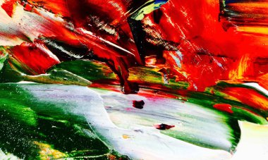 Renk dokusu. Tuvale elle çizilmiş yağlı boya resim. Soyut sanat geçmişi. Modern, çağdaş sanat. Renkli tuval. Duvar dekoru arkaplanı