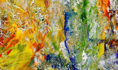 Tuval üzerinde soyut yağlı boya resim. arka plan duvar kağıdı. Modern motif görsel sanat. Moda el boyası. Duvar dekorasyonu ve duvar resimleri. Doku.