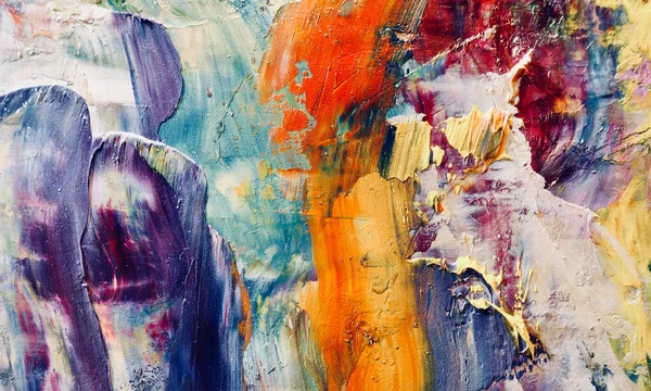 El çizimi. Soyut sanat arkaplanı. Renk dokusu. Modern, çağdaş sanat. Renkli tuval. Duvar dekoru arkaplanı