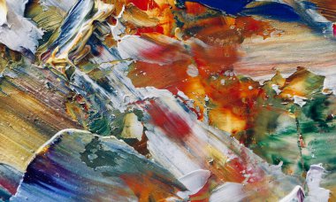 El çizimi. Soyut sanat arkaplanı. Renk dokusu. Modern, çağdaş sanat. Renkli tuval. Duvar dekoru arkaplanı