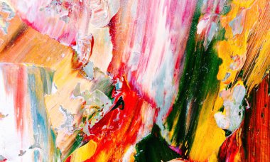 El çizimi. Soyut sanat arkaplanı. Renk dokusu. Modern, çağdaş sanat. Renkli tuval. Duvar dekoru arkaplanı