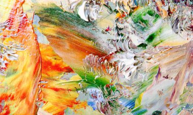 Tuval üzerinde soyut yağlı boya resim. arka plan duvar kağıdı. Modern motif görsel sanat. Moda el boyası. Duvar dekorasyonu ve duvar resimleri. Doku.