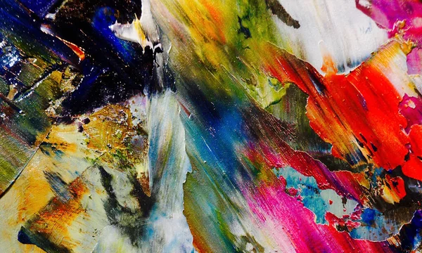 Renk dokusu. Tuvale elle çizilmiş yağlı boya resim. Soyut sanat geçmişi. Modern, çağdaş sanat. Renkli tuval. Duvar dekoru arkaplanı