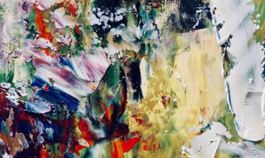 Arkaplan duvar kâğıdı. Tablo üzerindeki yağlı boya tablosu. Modern motif görsel sanat. Moda el boyası. Duvar dekorasyonu ve duvar resimleri. Doku.