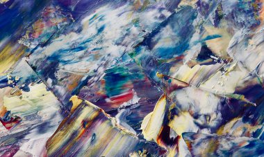 Tuval üzerinde soyut yağlı boya resim. arka plan duvar kağıdı. Modern motif görsel sanat. Moda el boyası. Duvar dekorasyonu ve duvar resimleri. Doku.