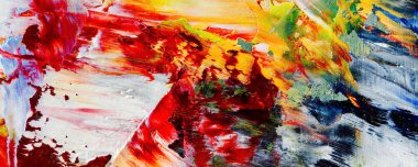 El çizimi. Soyut sanat arkaplanı. Renk dokusu. Modern, çağdaş sanat. Renkli tuval. Duvar dekoru arkaplanı