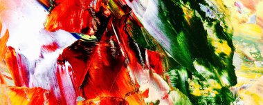 El çizimi. Soyut sanat arkaplanı. Renk dokusu. Modern, çağdaş sanat. Renkli tuval. Duvar dekoru arkaplanı