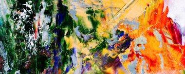 El çizimi. Soyut sanat arkaplanı. Renk dokusu. Modern, çağdaş sanat. Renkli tuval. Duvar dekoru arkaplanı