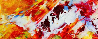 El çizimi. Soyut sanat arkaplanı. Renk dokusu. Modern, çağdaş sanat. Renkli tuval. Duvar dekoru arkaplanı