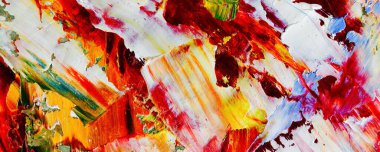 El çizimi. Soyut sanat arkaplanı. Renk dokusu. Modern, çağdaş sanat. Renkli tuval. Duvar dekoru arkaplanı