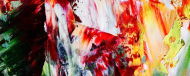 El çizimi. Soyut sanat arkaplanı. Renk dokusu. Modern, çağdaş sanat. Renkli tuval. Duvar dekoru arkaplanı