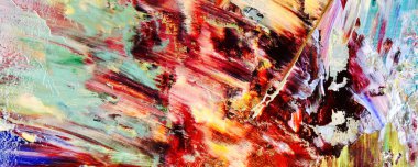 El çizimi. Soyut sanat arkaplanı. Renk dokusu. Modern, çağdaş sanat. Renkli tuval. Duvar dekoru arkaplanı