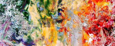 El çizimi. Soyut sanat arkaplanı. Renk dokusu. Modern, çağdaş sanat. Renkli tuval. Duvar dekoru arkaplanı