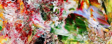 El çizimi. Soyut sanat arkaplanı. Renk dokusu. Modern, çağdaş sanat. Renkli tuval. Duvar dekoru arkaplanı