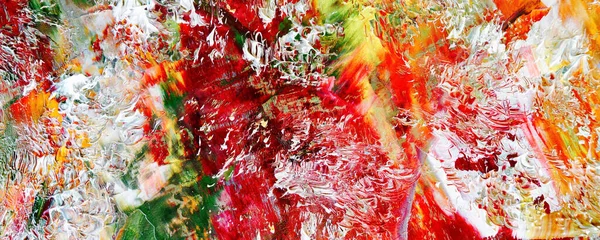 Hand Gezeichnet Abstrakte Kunst Background Color Texture Oil Malerei Auf — Stockfoto