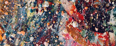  Tuval üzerinde soyut yağlı boya resim. arka plan duvar kağıdı. Modern motif görsel sanat. Moda el boyası. Duvar dekorasyonu ve duvar resimleri. Doku.