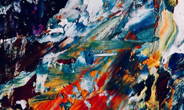  Tuval üzerinde soyut yağlı boya resim. arka plan duvar kağıdı. Modern motif görsel sanat. Moda el boyası. Duvar dekorasyonu ve duvar resimleri. Doku.