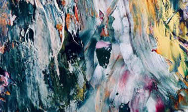  Tuval üzerinde soyut yağlı boya resim. arka plan duvar kağıdı. Modern motif görsel sanat. Moda el boyası. Duvar dekorasyonu ve duvar resimleri. Doku.