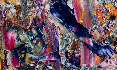 El çizimi. Soyut sanat arkaplanı. Renk dokusu. Modern, çağdaş sanat. Renkli tuval. Duvar dekoru arkaplanı