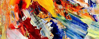 El çizimi. Soyut sanat arkaplanı. Renk dokusu. Modern, çağdaş sanat. Renkli tuval. Duvar dekoru arkaplanı