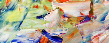 El çizimi. Soyut sanat arkaplanı. Renk dokusu. Modern, çağdaş sanat. Renkli tuval. Duvar dekoru arkaplanı