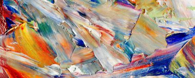 El çizimi. Soyut sanat arkaplanı. Renk dokusu. Modern, çağdaş sanat. Renkli tuval. Duvar dekoru arkaplanı