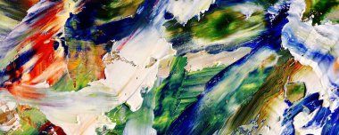 El çizimi. Soyut sanat arkaplanı. Renk dokusu. Modern, çağdaş sanat. Renkli tuval. Duvar dekoru arkaplanı