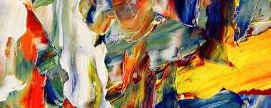 El çizimi. Soyut sanat arkaplanı. Renk dokusu. Modern, çağdaş sanat. Renkli tuval. Duvar dekoru arkaplanı