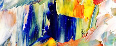 El çizimi. Soyut sanat arkaplanı. Renk dokusu. Modern, çağdaş sanat. Renkli tuval. Duvar dekoru arkaplanı