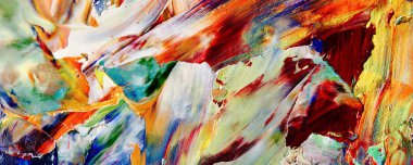 El çizimi. Soyut sanat arkaplanı. Renk dokusu. Modern, çağdaş sanat. Renkli tuval. Duvar dekoru arkaplanı