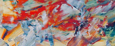 Renk dokusu. Tuvale elle çizilmiş yağlı boya resim. Soyut sanat geçmişi. Modern, çağdaş sanat. Renkli tuval. Duvar dekoru arkaplanı