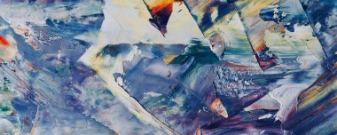 Renk dokusu. Tuvale elle çizilmiş yağlı boya resim. Soyut sanat geçmişi. Modern, çağdaş sanat. Renkli tuval. Duvar dekoru arkaplanı