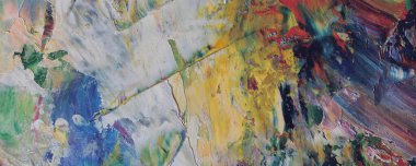 El çizimi. Soyut sanat arkaplanı. Renk dokusu. Modern, çağdaş sanat. Renkli tuval. Duvar dekoru arkaplanı