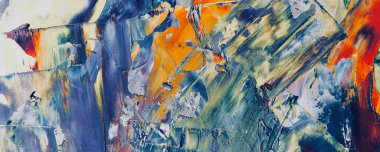 El çizimi. Soyut sanat arkaplanı. Renk dokusu. Modern, çağdaş sanat. Renkli tuval. Duvar dekoru arkaplanı