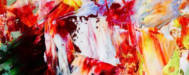 El çizimi. Soyut sanat arkaplanı. Renk dokusu. Modern, çağdaş sanat. Renkli tuval. Duvar dekoru arkaplanı