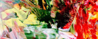 El çizimi. Soyut sanat arkaplanı. Renk dokusu. Modern, çağdaş sanat. Renkli tuval. Duvar dekoru arkaplanı