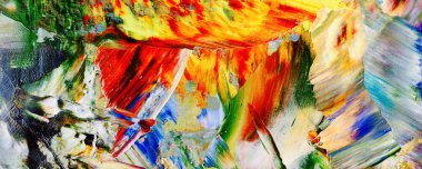 El çizimi. Soyut sanat arkaplanı. Renk dokusu. Modern, çağdaş sanat. Renkli tuval. Duvar dekoru arkaplanı