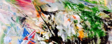 El çizimi. Soyut sanat arkaplanı. Renk dokusu. Modern, çağdaş sanat. Renkli tuval. Duvar dekoru arkaplanı