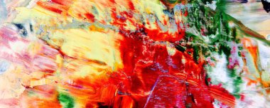 El çizimi. Soyut sanat arkaplanı. Renk dokusu. Modern, çağdaş sanat. Renkli tuval. Duvar dekoru arkaplanı