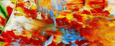 El çizimi. Soyut sanat arkaplanı. Renk dokusu. Modern, çağdaş sanat. Renkli tuval. Duvar dekoru arkaplanı