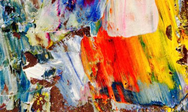 El çizimi. Soyut sanat arkaplanı. Renk dokusu. Modern, çağdaş sanat. Renkli tuval. Duvar dekoru arkaplanı