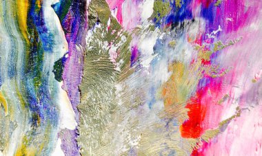 Tuval üzerinde soyut yağlı boya resim. arka plan duvar kağıdı. Modern motif görsel sanat. Moda el boyası. Duvar dekorasyonu ve duvar resimleri. Doku.