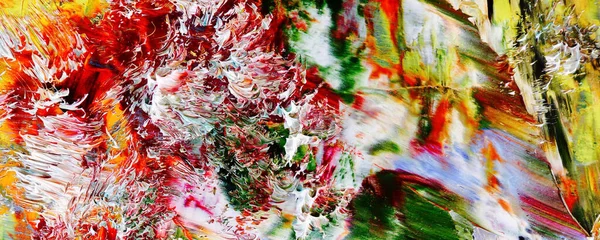 Renk dokusu. Tuvale elle çizilmiş yağlı boya resim. Soyut sanat geçmişi. Modern, çağdaş sanat. Renkli tuval. Duvar dekoru arkaplanı