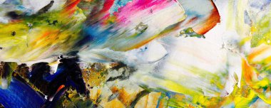 Renk dokusu. Tuvale elle çizilmiş yağlı boya resim. Soyut sanat geçmişi. Modern, çağdaş sanat. Renkli tuval. Duvar dekoru arkaplanı