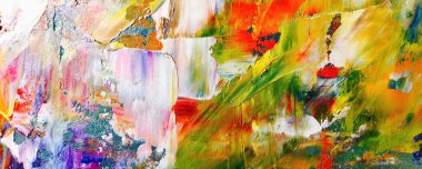 Renk dokusu. Tuvale elle çizilmiş yağlı boya resim. Soyut sanat geçmişi. Modern, çağdaş sanat. Renkli tuval. Duvar dekoru arkaplanı