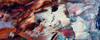 El çizimi. Soyut sanat arkaplanı. Renk dokusu. Modern, çağdaş sanat. Renkli tuval. Duvar dekoru arkaplanı