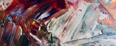 El çizimi. Soyut sanat arkaplanı. Renk dokusu. Modern, çağdaş sanat. Renkli tuval. Duvar dekoru arkaplanı