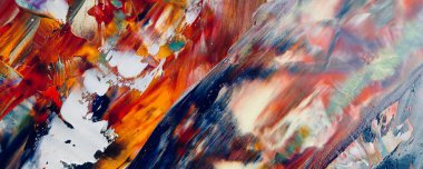 Renk dokusu. Tuvale elle çizilmiş yağlı boya resim. Soyut sanat geçmişi. Modern, çağdaş sanat. Renkli tuval. Duvar dekoru arkaplanı