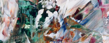 Renk dokusu. Tuvale elle çizilmiş yağlı boya resim. Soyut sanat geçmişi. Modern, çağdaş sanat. Renkli tuval. Duvar dekoru arkaplanı